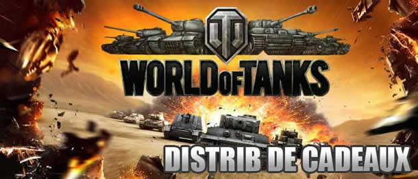 World of Tanks – 100 packs cadeaux